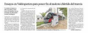 HERALDO DE ARAGÓN-INSTALACIÓN S-RAAS EN TRANVÍA ZARAGOZA
