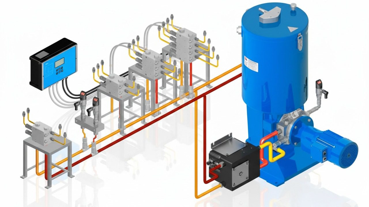 Dual line lubrication systems